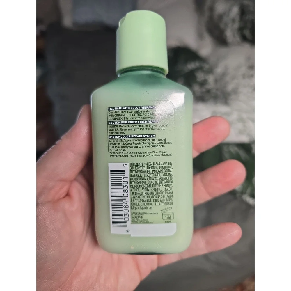 Garnier Fructis Hair Filler + Ceramide - Color Repair Serum - 3.8 Fl Oz NOS